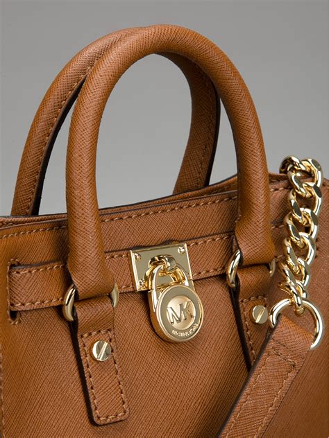 bolsa michael kors original hamilton|Michael Kors Hamilton leather.